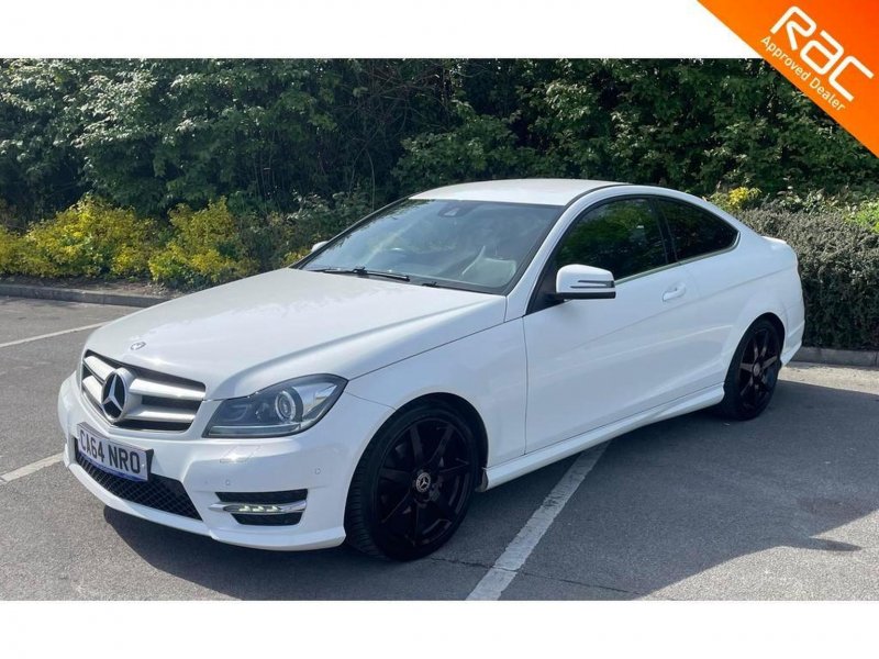 View MERCEDES-BENZ C CLASS 1.6 C180 AMG Sport Edition G-Tronic+ Euro 6 (s/s) 2dr