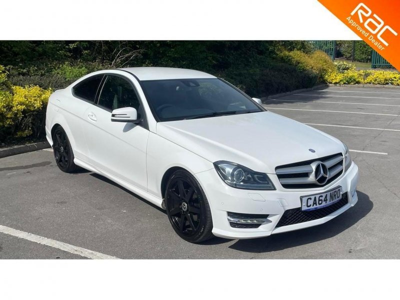 View MERCEDES-BENZ C CLASS 1.6 C180 AMG Sport Edition G-Tronic+ Euro 6 (s/s) 2dr
